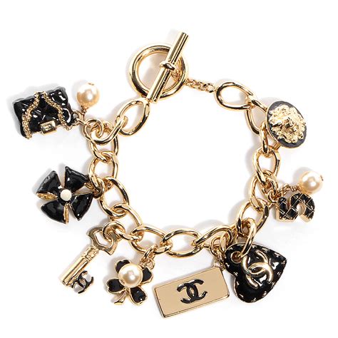 cheap chanel charm bracelet|chanel inspired charms for bracelets.